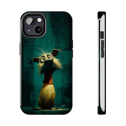Cute Pet-Inspired Tough Phone Case - Ideal for Animal Lovers