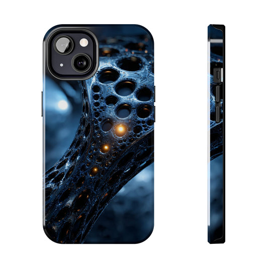 Bold cosmic design meets tough protection — premium phone case by Skipper.
