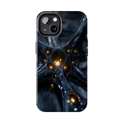 Durable phone cover with bold space-inspired patterns for 2025