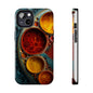 Vibrant Abstract Tough Phone Case - Durable Protection with Artistic Design