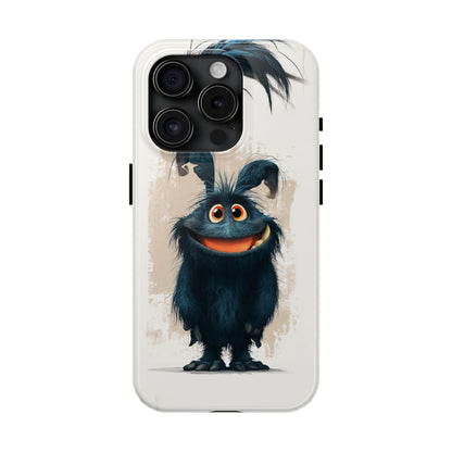 Whimsical Monster Tough Phone Case - Durable Protection for Fun-Loving Individuals
