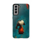 Whimsical Dog Tough Phone Case - Perfect for Pet Lovers!