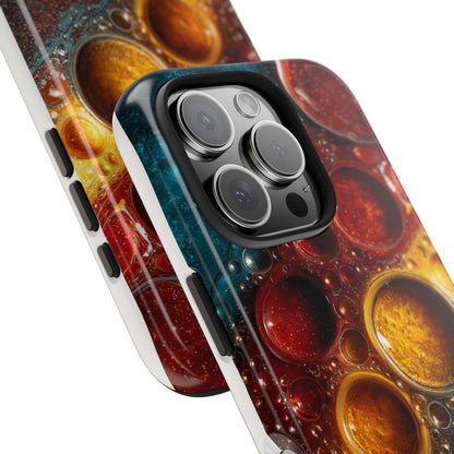 Vibrant Abstract Tough Phone Case - Durable and Stylish Protection