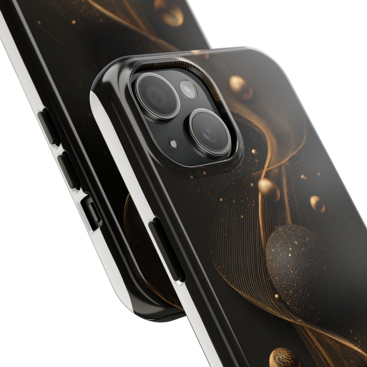 Elegant Abstract Galaxy Tough Phone Case - Perfect for Cosmic Art Lovers