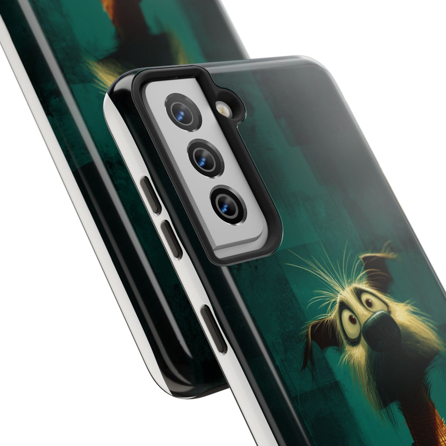 Cute Pet-Inspired Tough Phone Case - Ideal for Animal Lovers