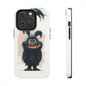 Whimsical Monster Tough Phone Case - Durable Protection for Fun-Loving Individuals