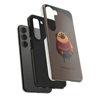 Cute Pug Tough Phone Case - Durable & Stylish Protection for Pet Lovers