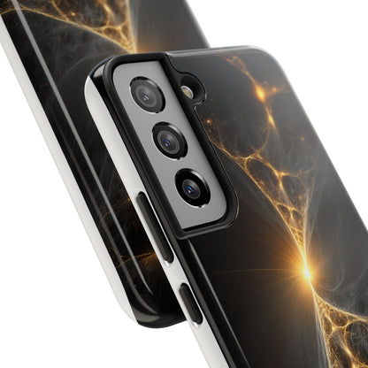 Cosmic Glow Tough Phone Case - Durable Protection with Stunning Galaxy Design