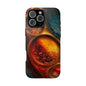 Vibrant Abstract Tough Phone Case – Bubble Design for Ultimate Protection