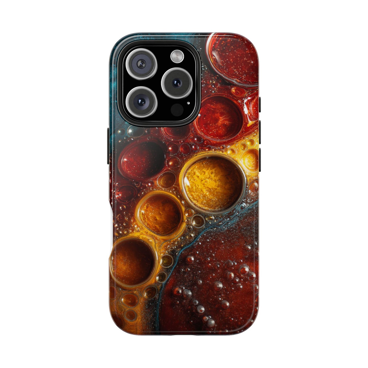 Vibrant Abstract Tough Phone Case - Durable and Stylish Protection