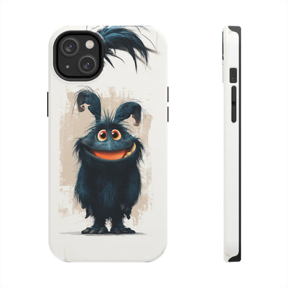 Whimsical Monster Tough Phone Case - Durable Protection for Fun-Loving Individuals