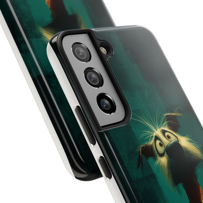 Cute Pet-Inspired Tough Phone Case - Ideal for Animal Lovers