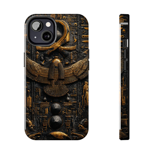 Ancient Egyptian Phone Case, Durable Tough Case, Unique Design for Protection, Perfect Gift for History Lovers, Stylish Accessory