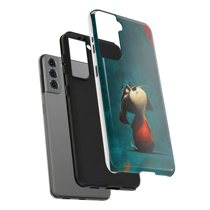 Whimsical Dog Tough Phone Case - Perfect for Pet Lovers!