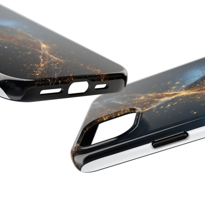 Galactic Glow Tough Phone Case - Shockproof & Stylish Phone Protection