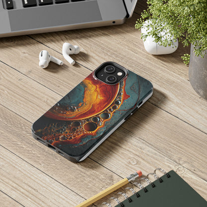 Vibrant Abstract Tough Phone Cases - Stylish Protection