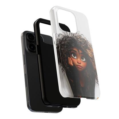 Whimsical Tough Phone Case – Playful Character Design for Teens & Creatives