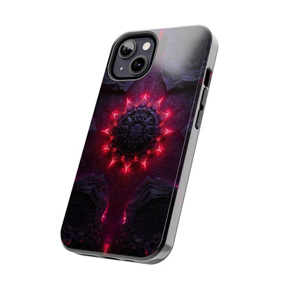 Solar Nexus Neon Nexus Phone Case - Stellar Core Energy Ring by Artist Skipper | Premium Space Tech Phone Cover
