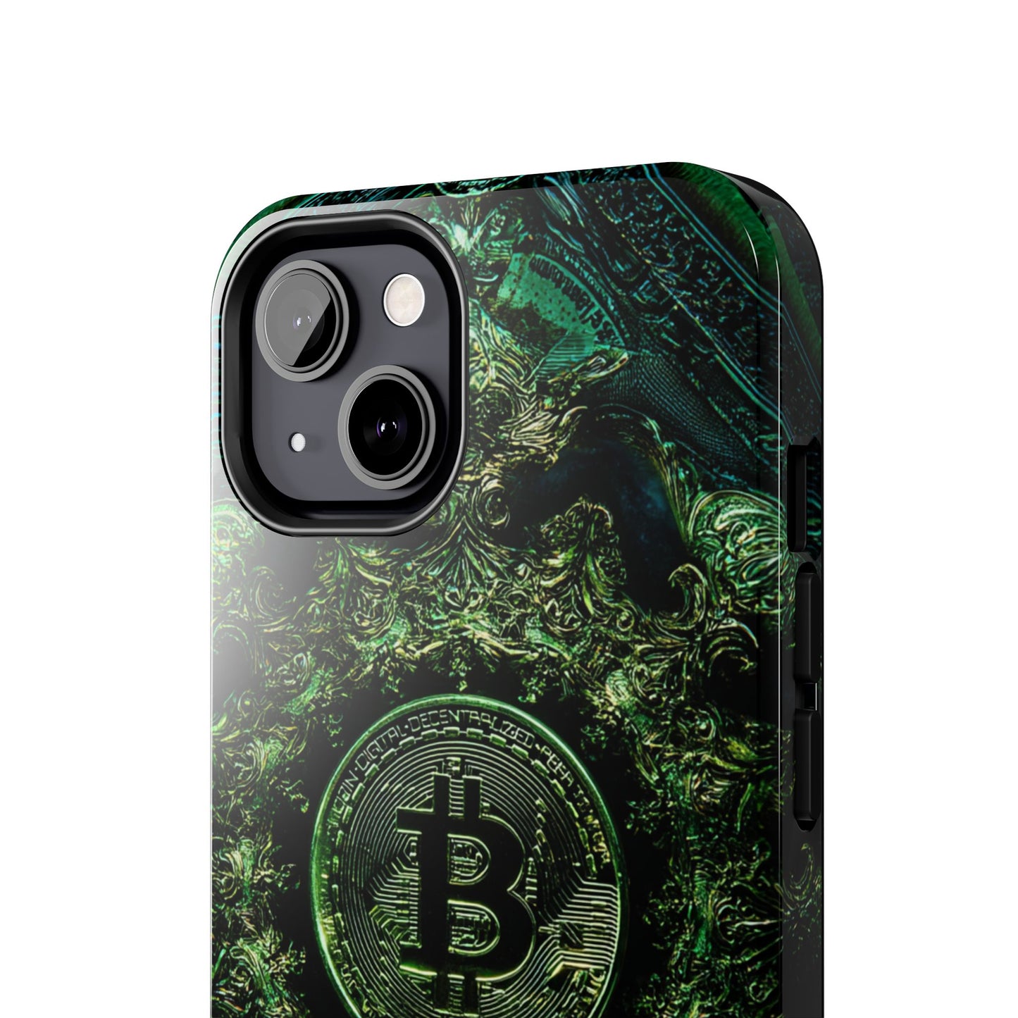 Bitcoin Cryptocurrency Tough Phone Case by Skipper – Durable Premium Tech Accessory