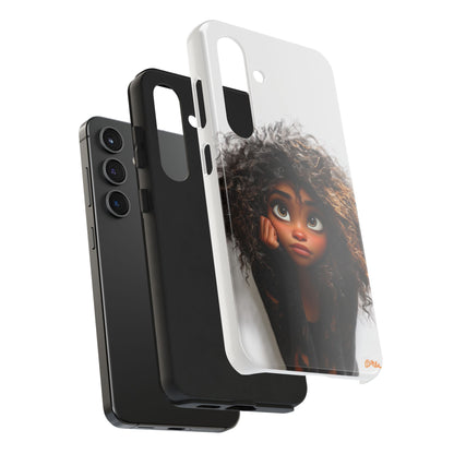 Whimsical Tough Phone Case – Playful Character Design for Teens & Creatives