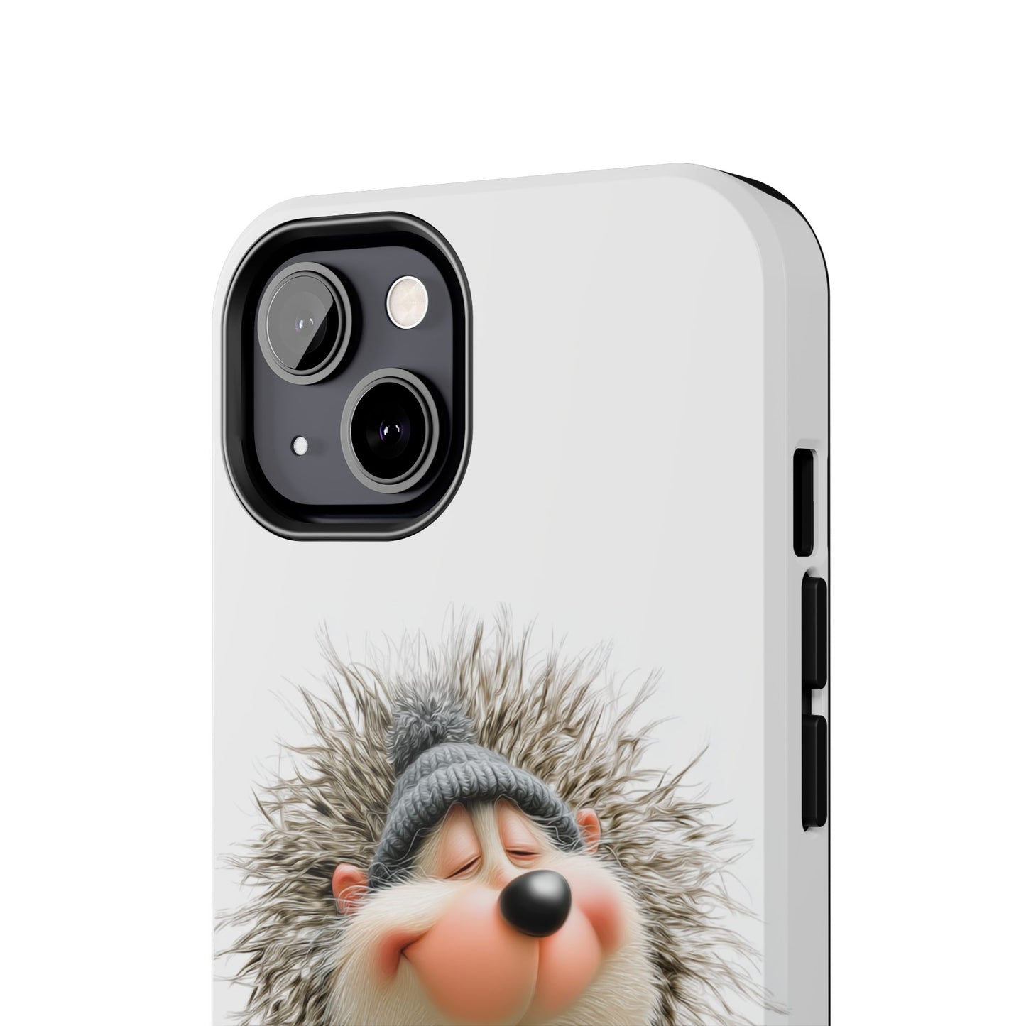 Cute Hedgehog Phone Case – Tough Protective Cover by Skipper, Fun Cartoon Animal Design