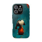Whimsical Dog Tough Phone Case - Perfect for Pet Lovers!