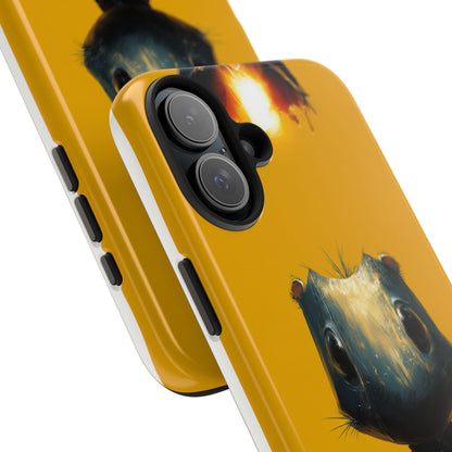 Whimsical Tough Phone Case | Cute Character Design for Animal Lovers