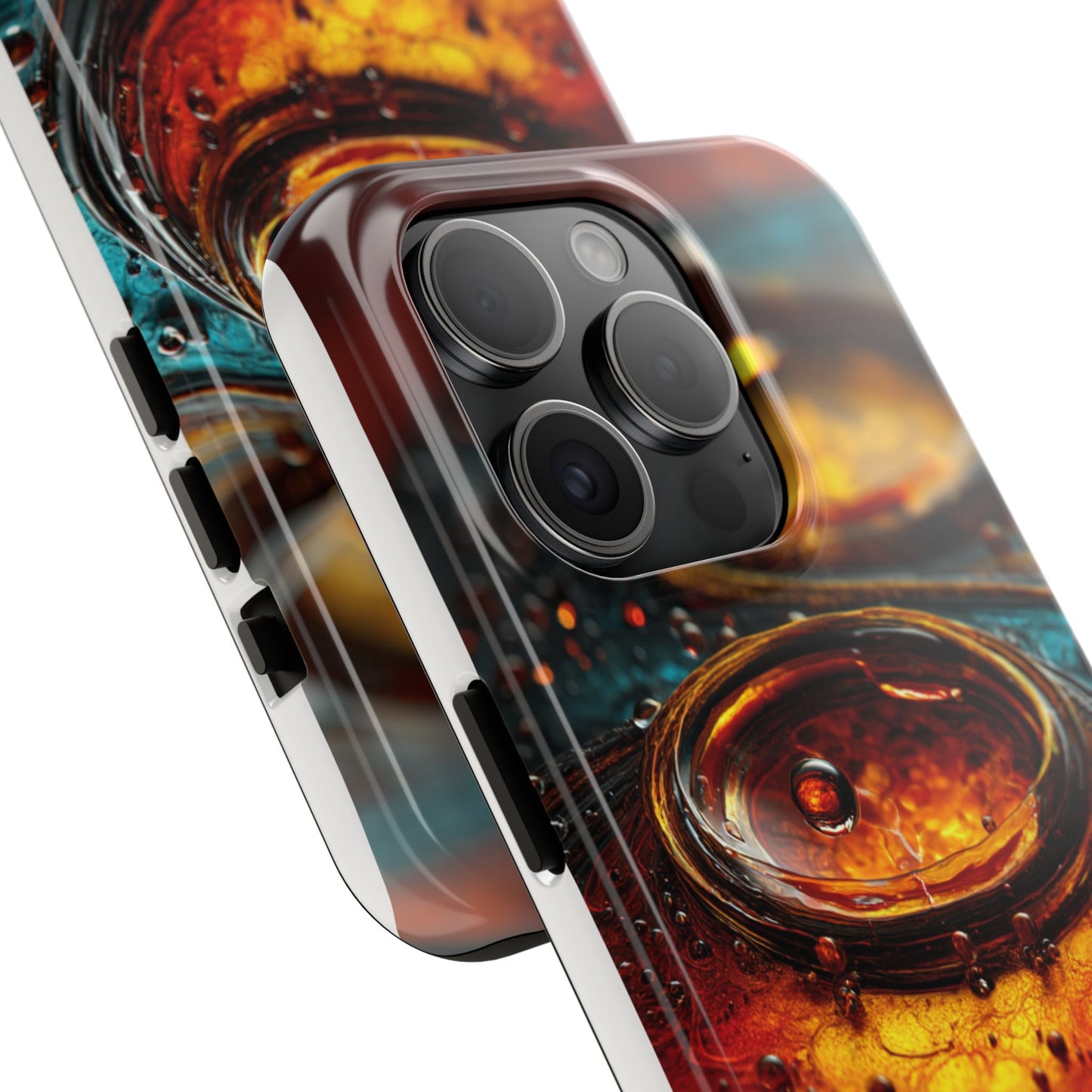 Artistic Tough Phone Case – Abstract Colorful Design for Unique Protection
