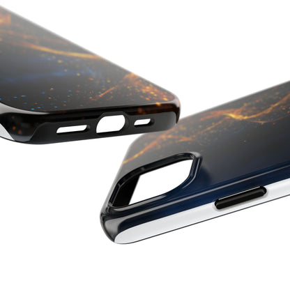 Galaxy Sparkle Tough Phone Case - Durable Protection with Elegant Design