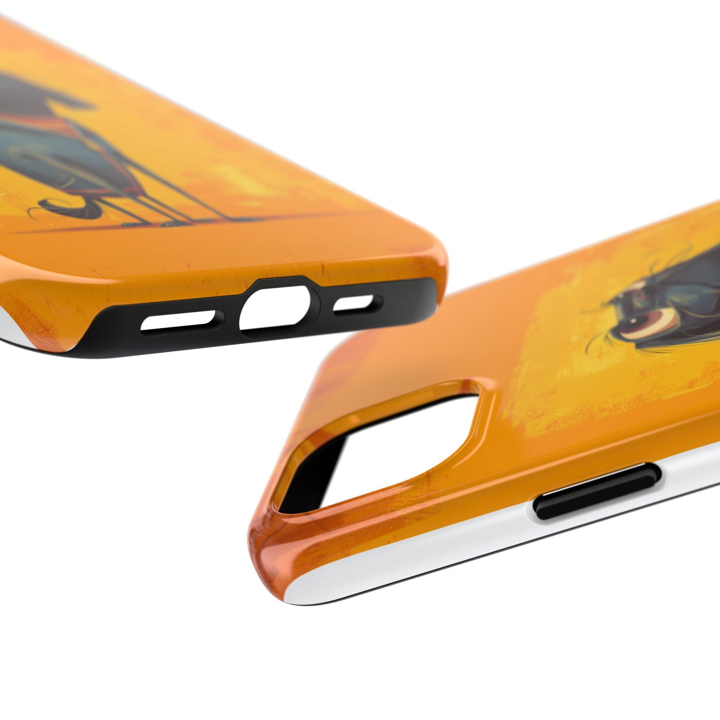 Fun Dog Art Tough Phone Case - Durable Pet Lover Gift