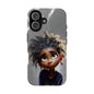 Whimsical Tough Phone Case - Artistic Design for Kids and Tweens