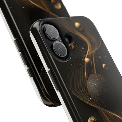 Elegant Abstract Galaxy Tough Phone Case - Perfect for Cosmic Art Lovers