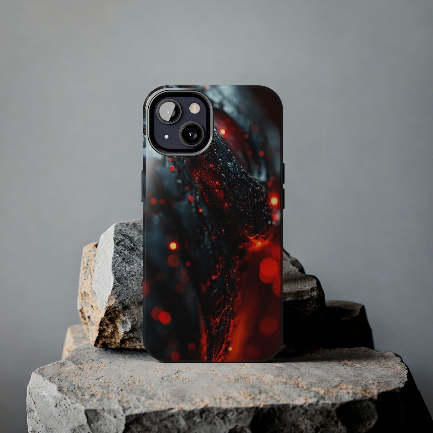 Bold Abstract Tough Phone Case - Unique Design for Tech Lovers, Gift for Him or Her, Stylish Protection, Modern Phone Cover