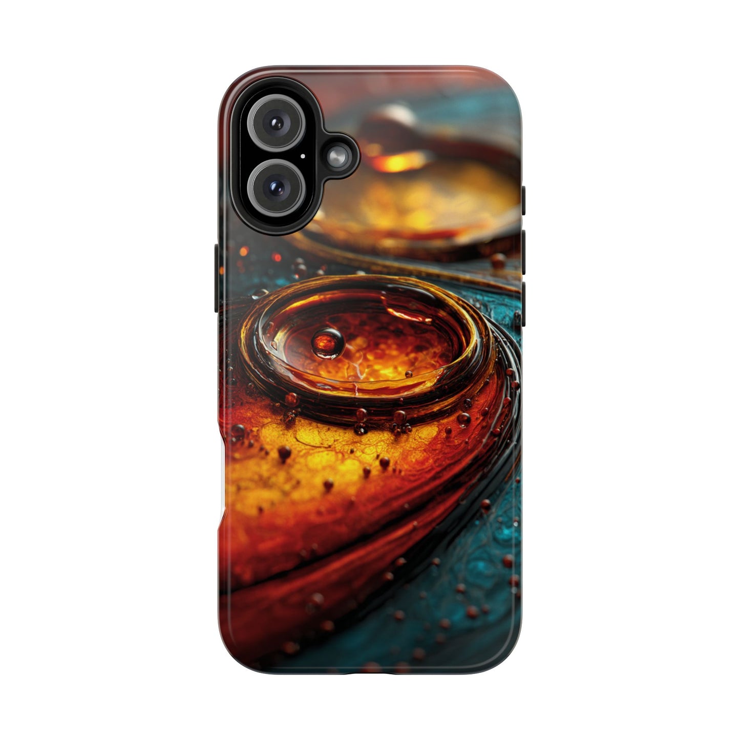 Artistic Tough Phone Case – Abstract Colorful Design for Unique Protection