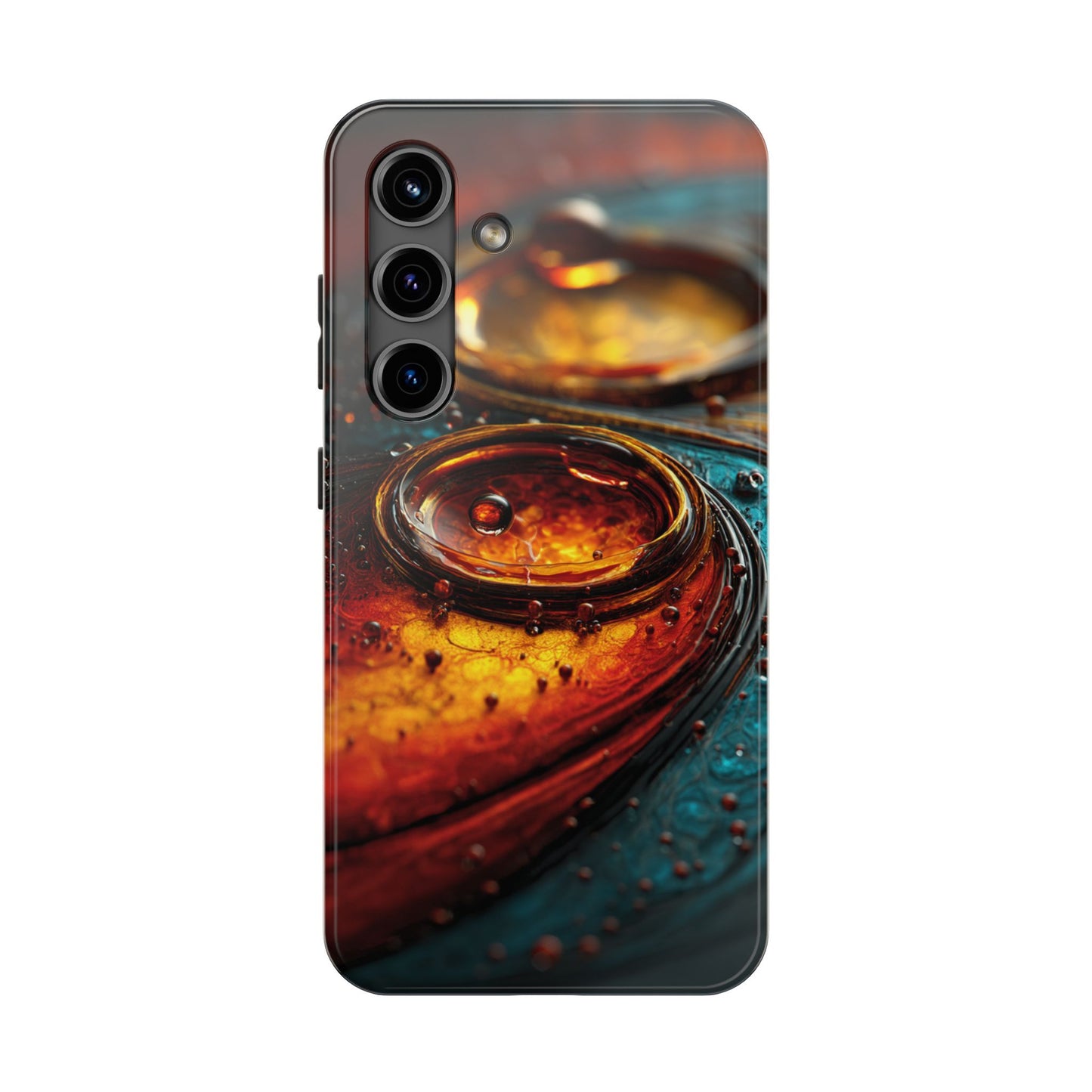 Artistic Tough Phone Case – Abstract Colorful Design for Unique Protection