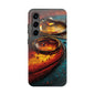 Artistic Tough Phone Case – Abstract Colorful Design for Unique Protection