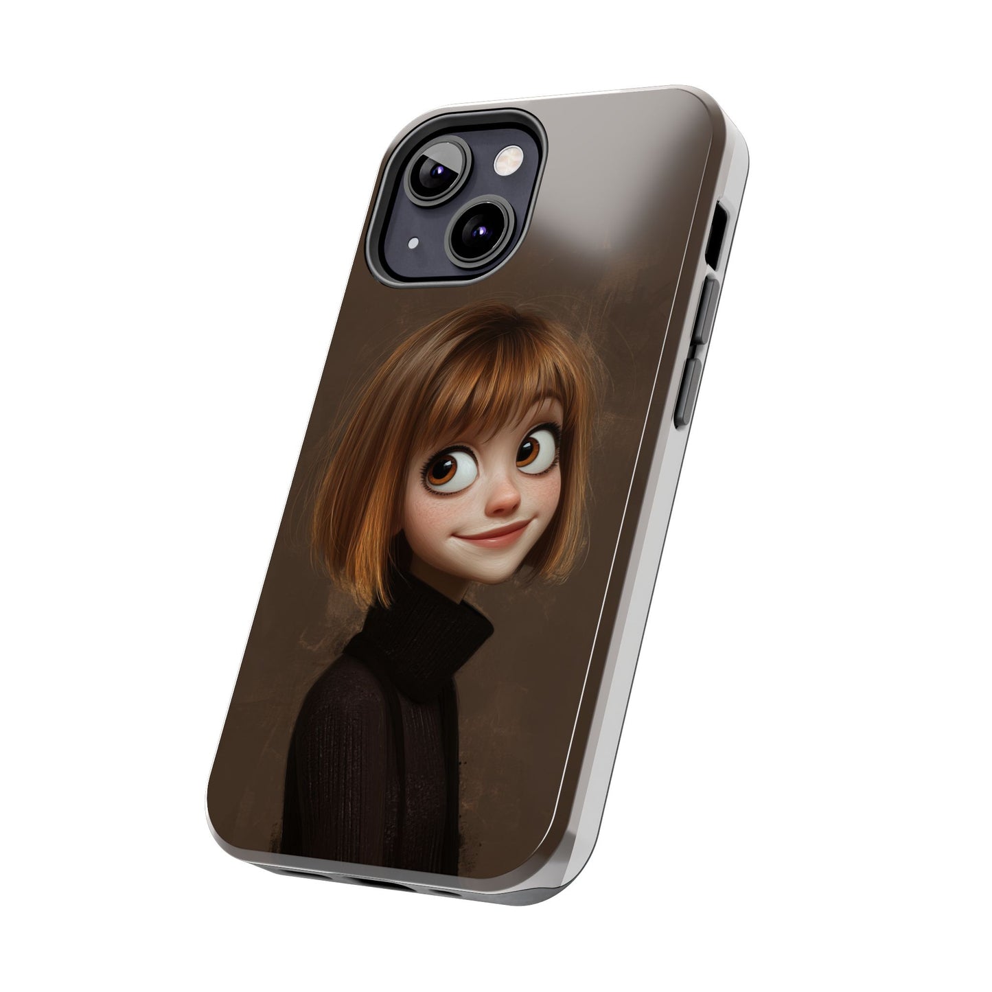 Cute Cartoon Character Tough Phone Case - Durable & Stylish Protection