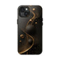 Elegant Abstract Galaxy Tough Phone Case - Perfect for Cosmic Art Lovers