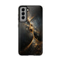 Galactic Elegance Tough Phone Case - Premium Protection for Cosmic Lovers