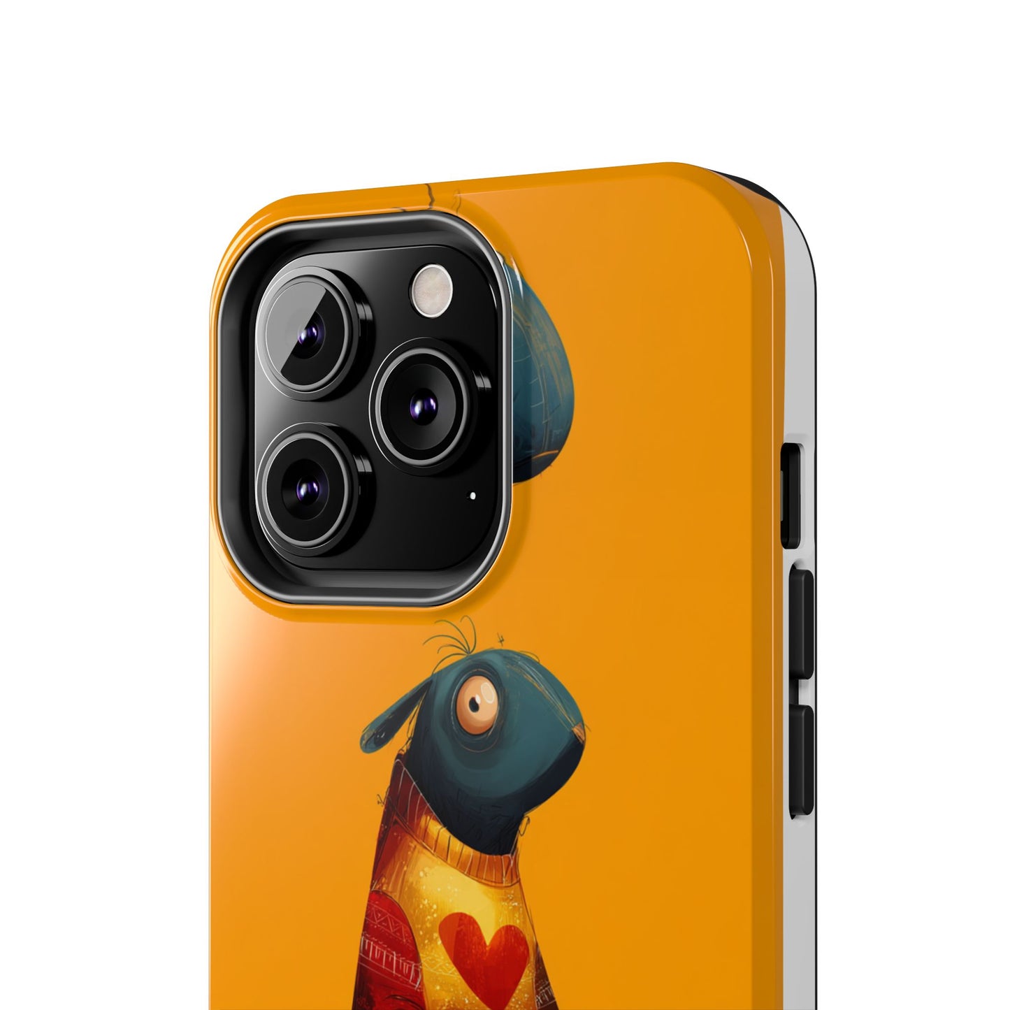 Cute Cartoon Tough Phone Case - Whimsical Sheep Design