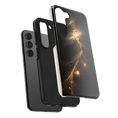 Cosmic Glow Tough Phone Case - Galaxy Design for Sci-Fi Lovers