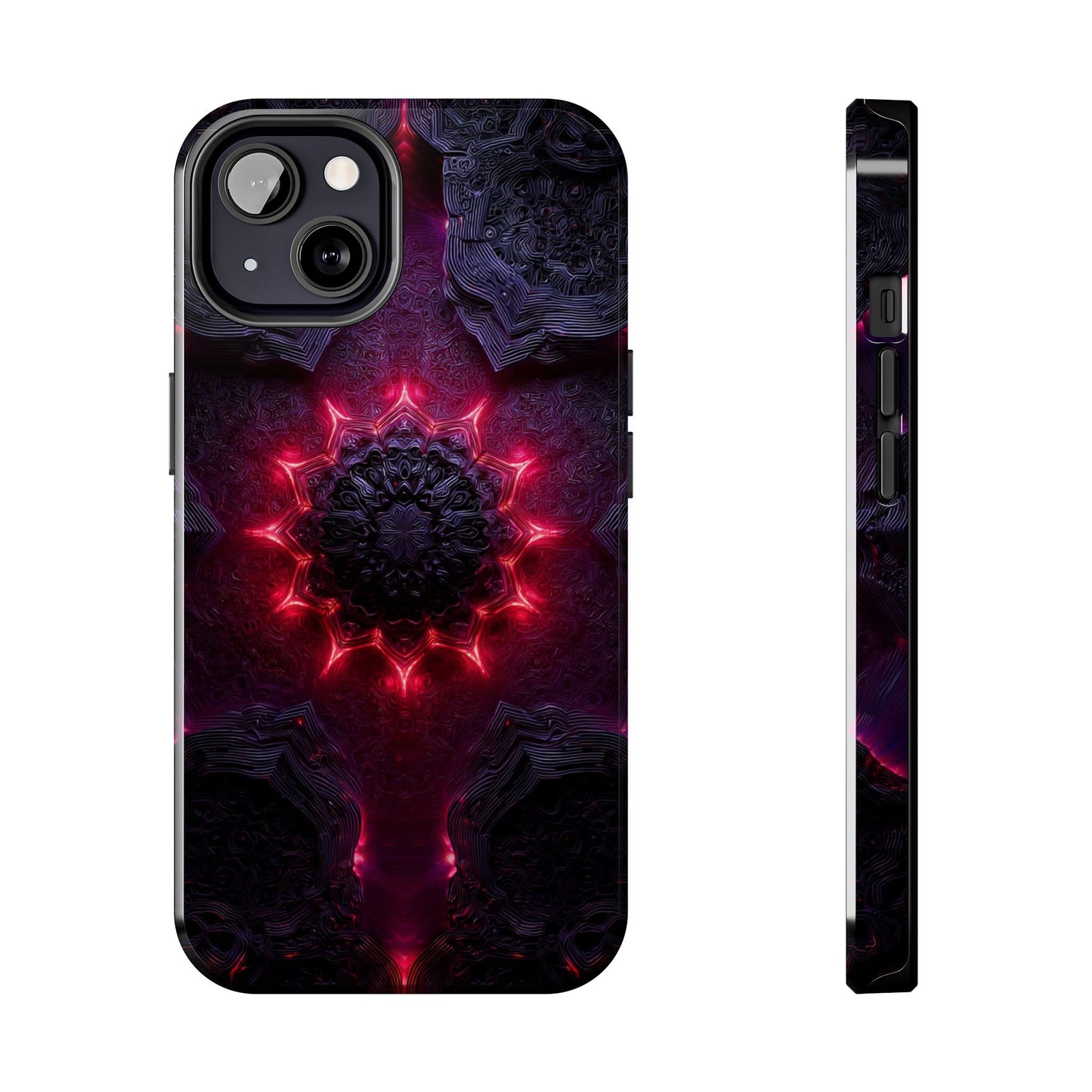 Solar Nexus Neon Nexus Phone Case - Stellar Core Energy Ring by Artist Skipper | Premium Space Tech Phone Cover