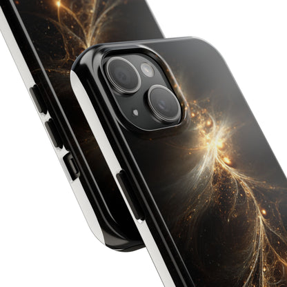 Cosmic Glow Tough Phone Case - Galaxy Design for Sci-Fi Lovers