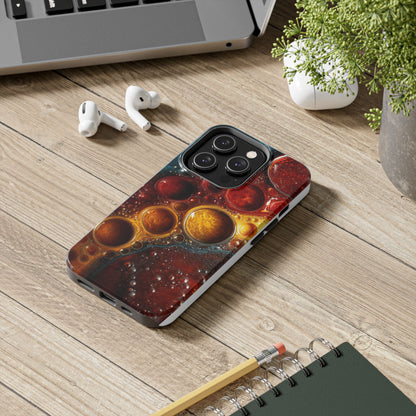 Vibrant Abstract Tough Phone Case - Durable and Stylish Protection