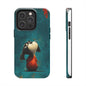 Whimsical Dog Tough Phone Case - Perfect for Pet Lovers!