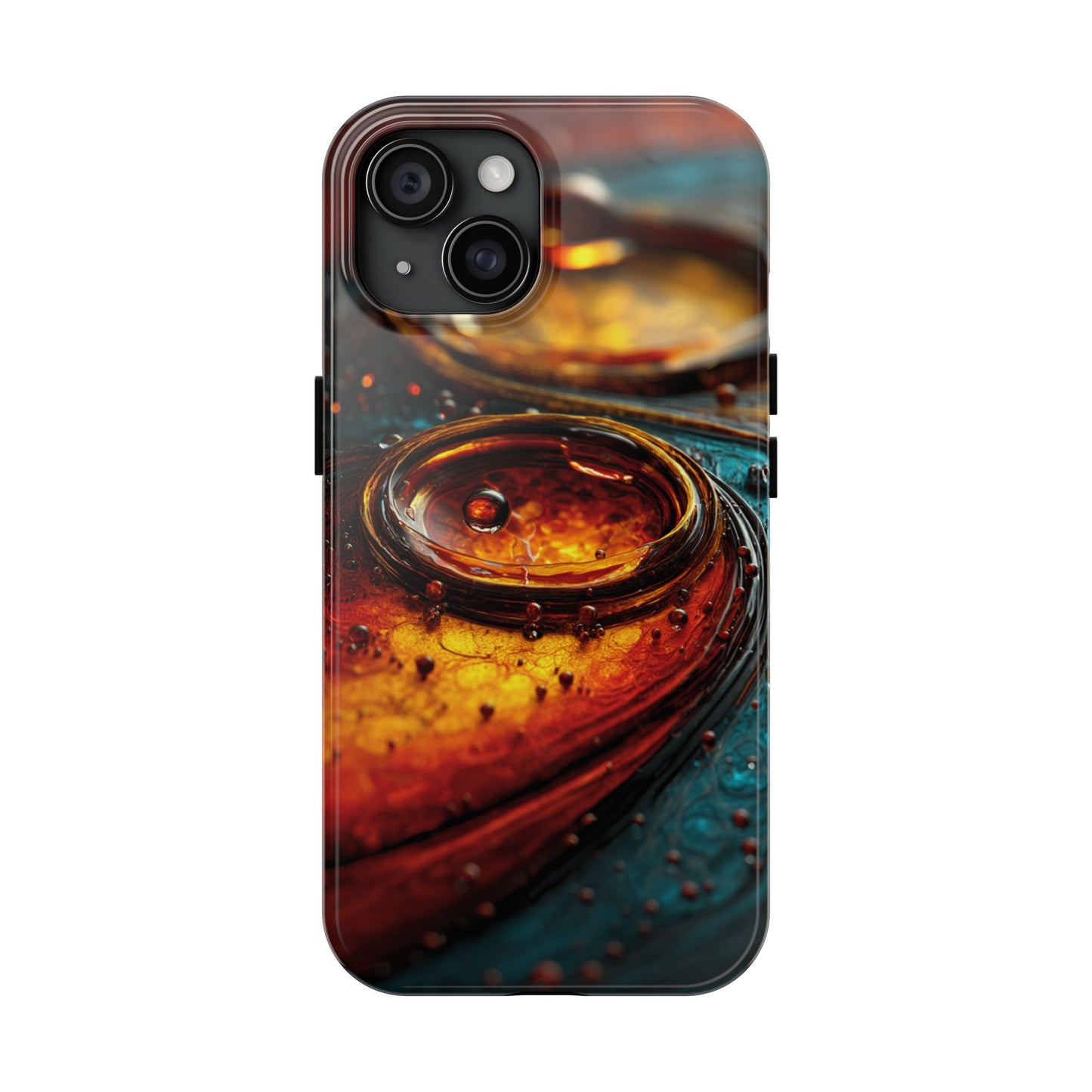 Artistic Tough Phone Case – Abstract Colorful Design for Unique Protection