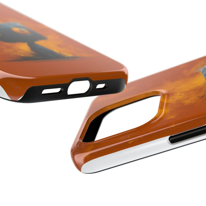 Cute Monster Tough Phone Case - Durable Protector for Kids & Adults