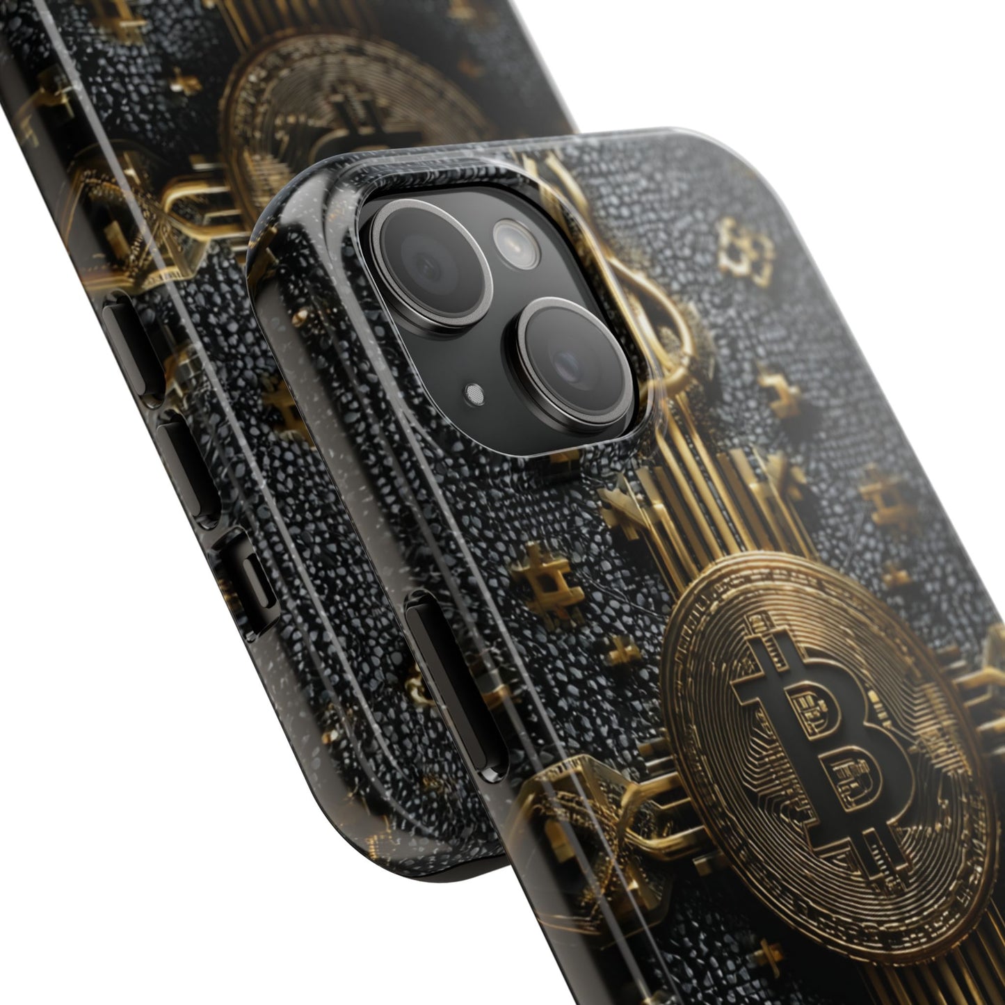 Bitcoin Tough Phone Case 2025 by Skipper – Stylish & Modern