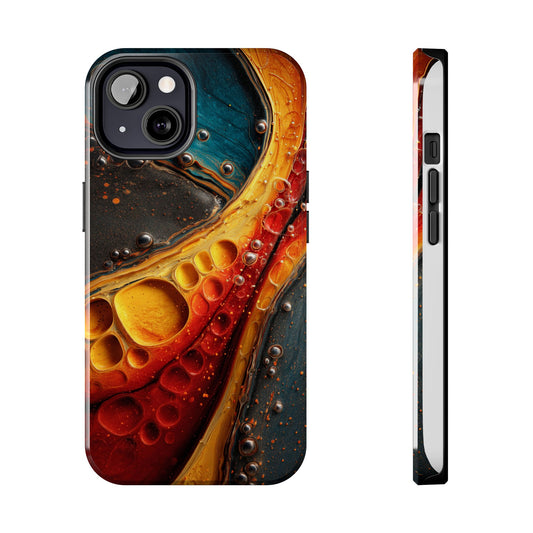 Vibrant Abstract Tough Phone Case - Protect Your Phone with Style