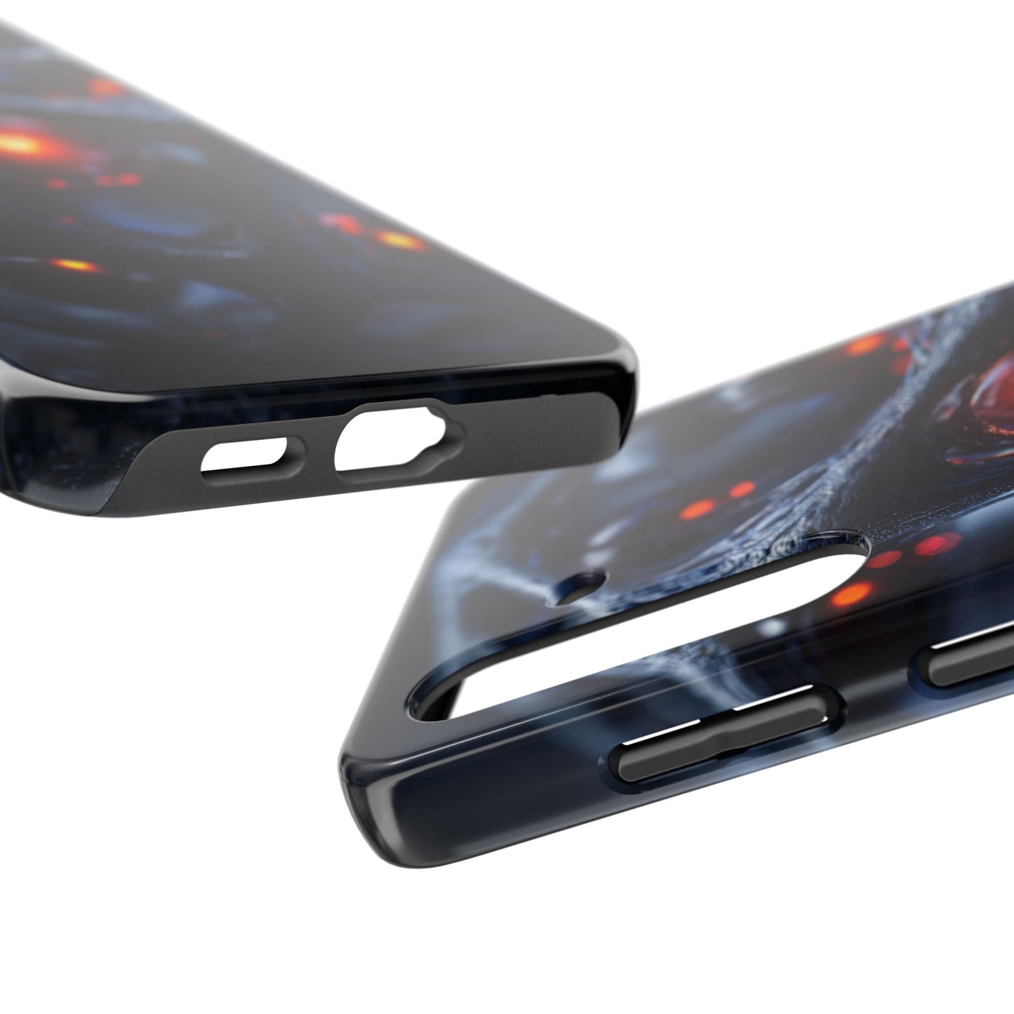 Futuristic Tough Phone Case | Durable Protection, Unique Sci-Fi Design, Tech Gift, Holiday Present, Stylish Phone Accessory